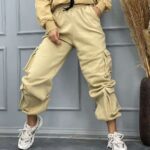 شلوار کارگو دخترانه