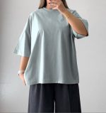 تیشرت لانگ لش نخ پنبه ۵۰۰۵۰ - تصویر 8