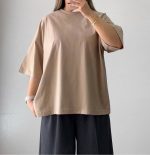 تیشرت لانگ لش نخ پنبه ۵۰۰۵۰ - تصویر 3