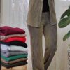 ست شومیز دکمه دار و شلوار