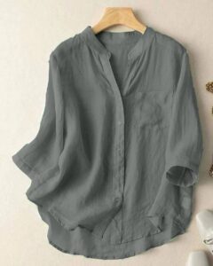شومیز یقه ایپ ۲۲۱۰ - Image 5