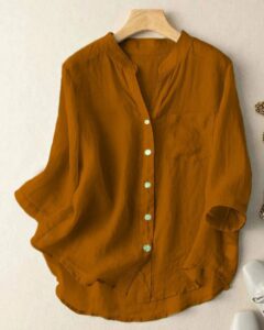 شومیز یقه ایپ ۲۲۱۰ - Image 6
