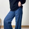 دورس نیم زیپ گلدوزی NYC