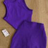 Cut skirt set