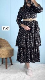پیراهن طبقاتی 38709 - تصویر 4