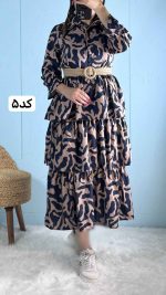 پیراهن طبقاتی 38709 - تصویر 6
