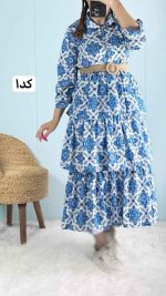 پیراهن طبقاتی 38709 - تصویر 2