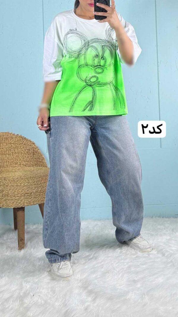 تیشرت باکسی میکی 80045
