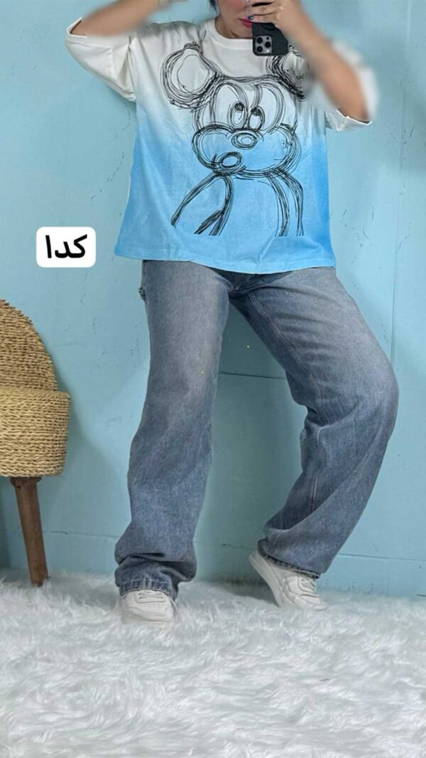 تیشرت باکسی میکی 80045
