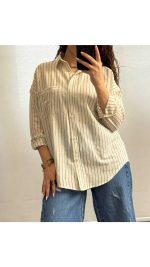 شومیز راه راه مارال - تصویر 13