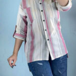 شومیز کنفی دکمه دار