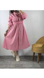 پیراهن عروسکی پینترستی کمرکش ۴۰۷۰۴ - تصویر 7