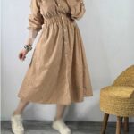 پیراهن عروسکی پینترستی کمرکش ۴۰۷۰۴