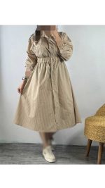 پیراهن عروسکی پینترستی کمرکش ۴۰۷۰۴ - تصویر 5