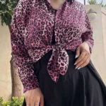 شومیز پلنگی ابرنگی ۳۲۸۵۰