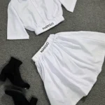 ست کراپ و دامن پرچین منگو ۱۵۳۷۰