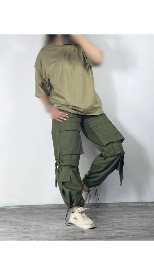 شلوار کارگو زنانه ۴۳۵۰