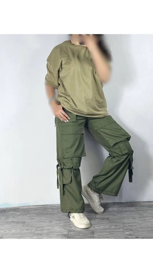 شلوار کارگو زنانه ۴۳۵۰