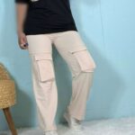 ست تیشرت و شلوار کارگو  990013