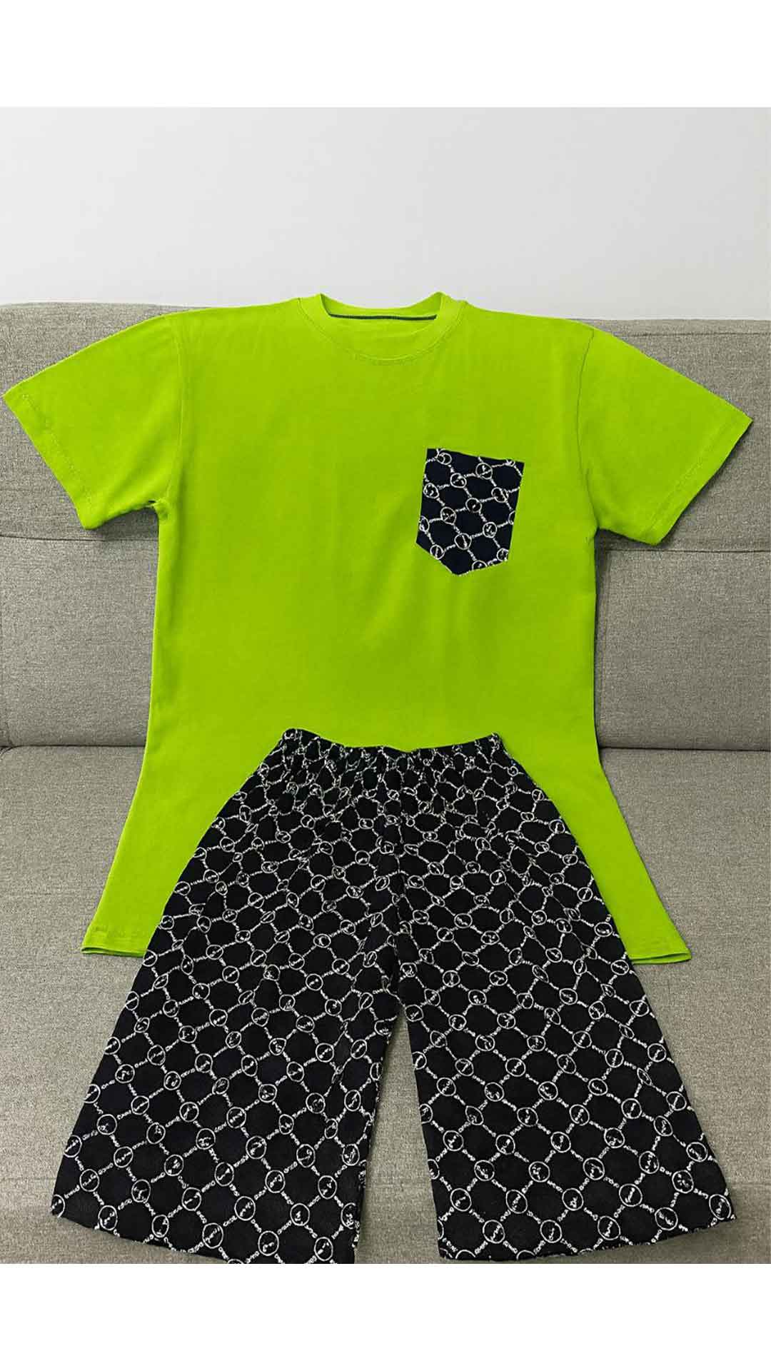 ست تیشرت و شلوارک آنجل زنانه ۲۱۴۳۰