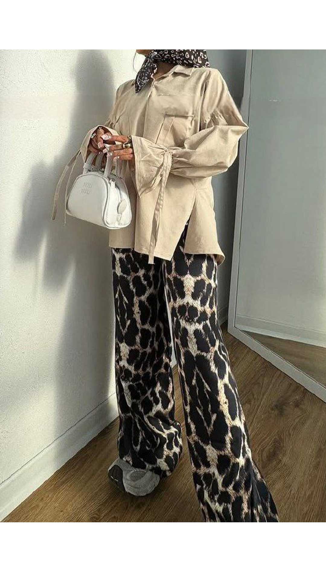 شومیز عروسکی مچ بندی زنانه ۶۹۰۰۳