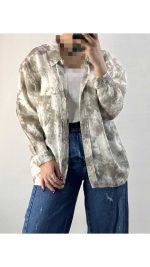 شومیز پری ابرنگی زنانه 17298 - تصویر 8
