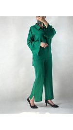 شومیز استین کلوش زنانه ۵۶۵۵۰ - تصویر 8