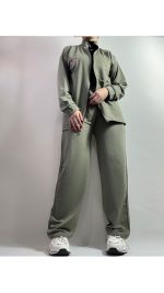 سویشرت و شلوار گلدوزی زنانه ۶۰۰۷۸ - تصویر 4