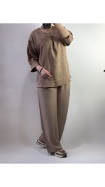 ست شومیز شلوار صوفیا زنانه ۶۵۷۷۰ - تصویر 5