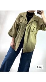 شومیز حصیری زنانه ۶۹۰۰۸ - تصویر 4