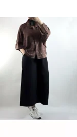 شومیز نگینی الو زنانه ۶۰۰۵۵ - تصویر 9