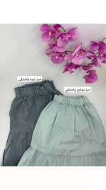 دامن چیندار زنانه 153009 - تصویر 7