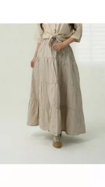 دامن چیندار زنانه 153009 - تصویر 9