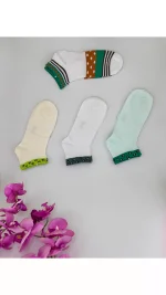 جوراب نوار پلنگی زنانه j115