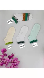 جوراب نوار پلنگی زنانه j115 - تصویر 2