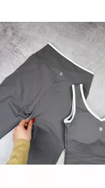 ست تاپ و شلوار اسپندکس زنانه ۸۸۴۹۷ - تصویر 5