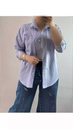 شومیز راه راه زنانه 75477