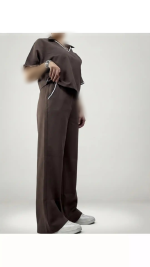 ست پولوشرت و شلوار زنانه 29880 - تصویر 5