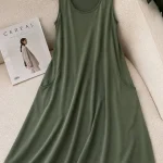 سارافون جیبدار زنانه وارداتی ES50043