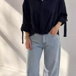 شومیز جلو گره ای زنانه ۸۸۴۵۳