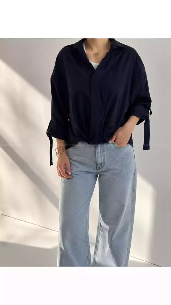 شومیز جلو گره ای زنانه ۸۸۴۵۳