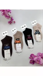 جوراب میکس 4 زنانه J587 - تصویر 5