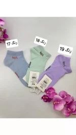 جوراب میکس 3 زنانه J754 - تصویر 2