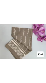 مینی اسکارف ساتن زنانه N5532 - تصویر 4