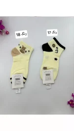 جوراب میکس 4 زنانه J587 - تصویر 6