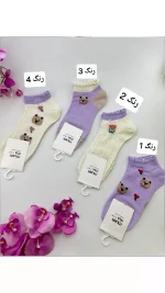جوراب میکس 3 زنانه J754 - تصویر 7