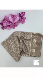 مینی اسکارف ساتن زنانه N5532 - تصویر 2