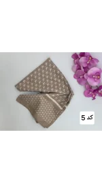 مینی اسکارف ساتن زنانه N5532 - تصویر 3