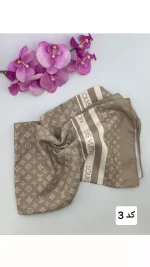 مینی اسکارف ساتن زنانه N5532 - تصویر 5