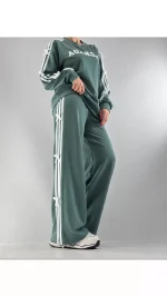 بلوز و شلوار پاپیون زنانه 96005 - تصویر 2